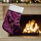 Australia Breast Cancer Awareness Christmas Stocking Pink Dragonflies Aboriginal Art - Aussie Hoodie