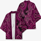 Australia Breast Cancer Awareness Kimono Pink Dragonflies Aboriginal Art - Aussie Hoodie