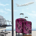 Australia Breast Cancer Awareness Luggage Cover Pink Dragonflies Aboriginal Art - Aussie Hoodie