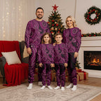 Australia Breast Cancer Awareness Christmas Pajama Set Pink Dragonflies Aboriginal Art - Aussie Hoodie