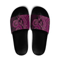 Australia Breast Cancer Awareness Slide Sandals Pink Dragonflies Aboriginal Art - Aussie Hoodie