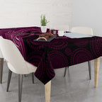 Australia Breast Cancer Awareness Tablecloth Pink Dragonflies Aboriginal Art - Aussie Hoodie