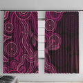 Australia Breast Cancer Awareness Window Curtain Pink Dragonflies Aboriginal Art - Aussie Hoodie