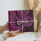 Australia Breast Cancer Awareness Wrapping Paper Pink Dragonflies Aboriginal Art - Aussie Hoodie