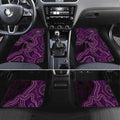 Purple Indigenous Dragonfly Australia Car Mats Aboriginal Art - Aussie Hoodie