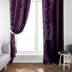 Purple Indigenous Dragonfly Australia Window Curtain Aboriginal Art - Aussie Hoodie