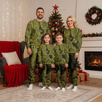 Yellow Indigenous Dragonfly Australia Christmas Pajama Set Aboriginal Art - Aussie Hoodie