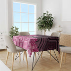 Australia Indigenous Tablecloth Breast Cancer Pink Robin Bottlebrush Aboriginal Art - Aussie Hoodie