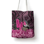 Australia Indigenous Tote Bag Breast Cancer Pink Robin Bottlebrush Aboriginal Art - Aussie Hoodie
