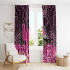 Australia Indigenous Window Curtain Breast Cancer Pink Robin Bottlebrush Aboriginal Art - Aussie Hoodie