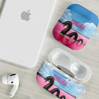 Personalised Bumbunga Lake Australia AirPods Case Pink Salt Lake Loch-eel Monster