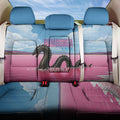Personalised Bumbunga Lake Australia Back Car Seat Cover Pink Salt Lake Loch-eel Monster