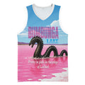 Personalised Bumbunga Lake Australia Basketball Jersey Pink Salt Lake Loch-eel Monster