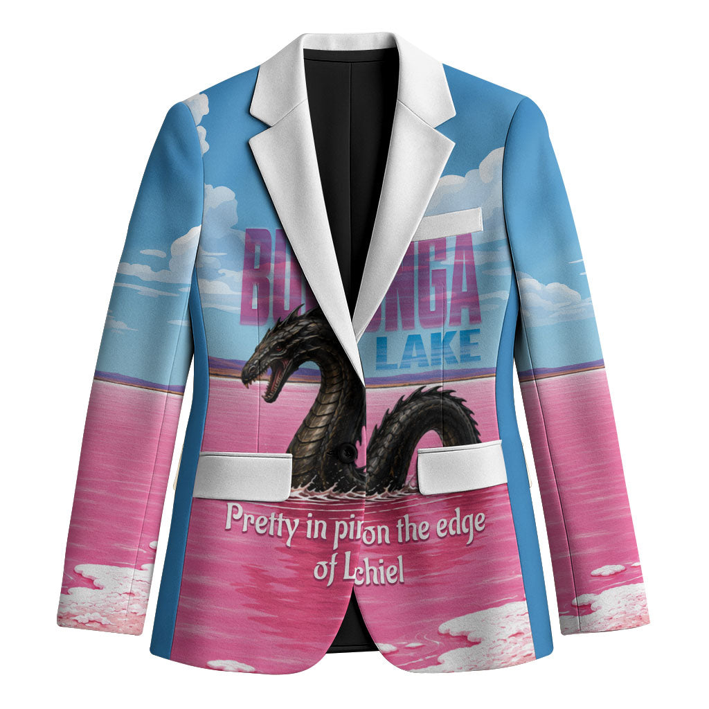 Personalised Bumbunga Lake Australia Blazer Pink Salt Lake Loch-eel Monster