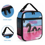 Personalised Bumbunga Lake Australia Lunch Bag Pink Salt Lake Loch-eel Monster