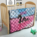 Personalised Bumbunga Lake Australia Quilt Pink Salt Lake Loch-eel Monster