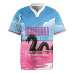 Personalised Bumbunga Lake Australia Rugby Jersey Pink Salt Lake Loch-eel Monster