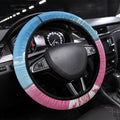 Bumbunga Lake Australia Steering Wheel Cover Pink Salt Lake Loch-eel Monster