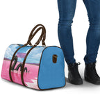 Personalised Bumbunga Lake Australia Travel Bag Pink Salt Lake Loch-eel Monster
