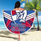custom-bulldogs-football-christmas-beach-blanket-merry-xmas-2023-mix-aboriginal-art