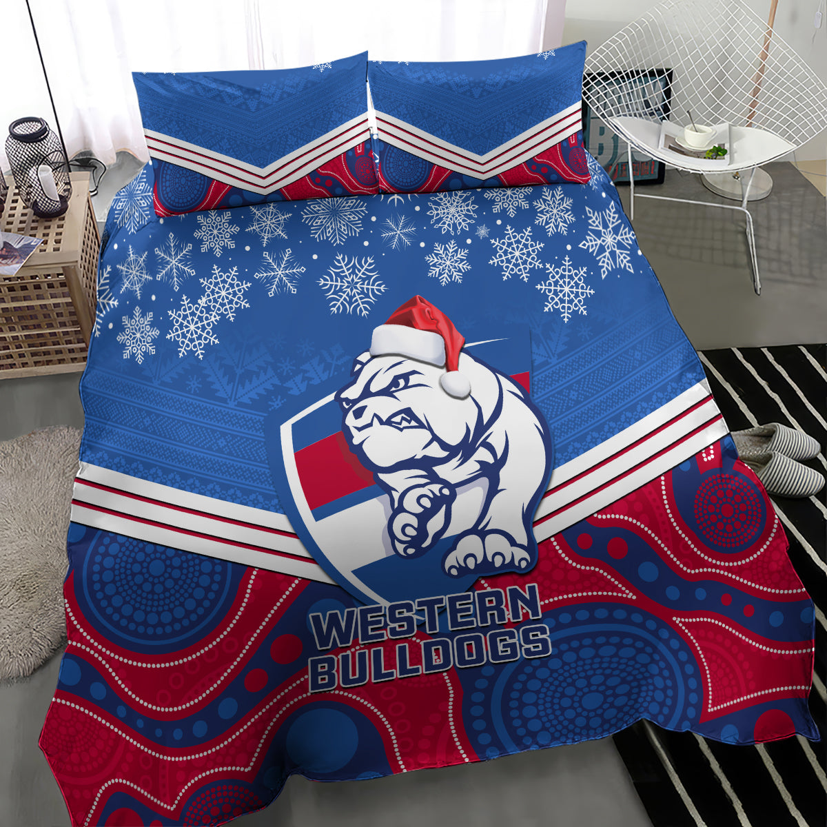 custom-bulldogs-football-christmas-bedding-set-merry-xmas-2023-mix-aboriginal-art