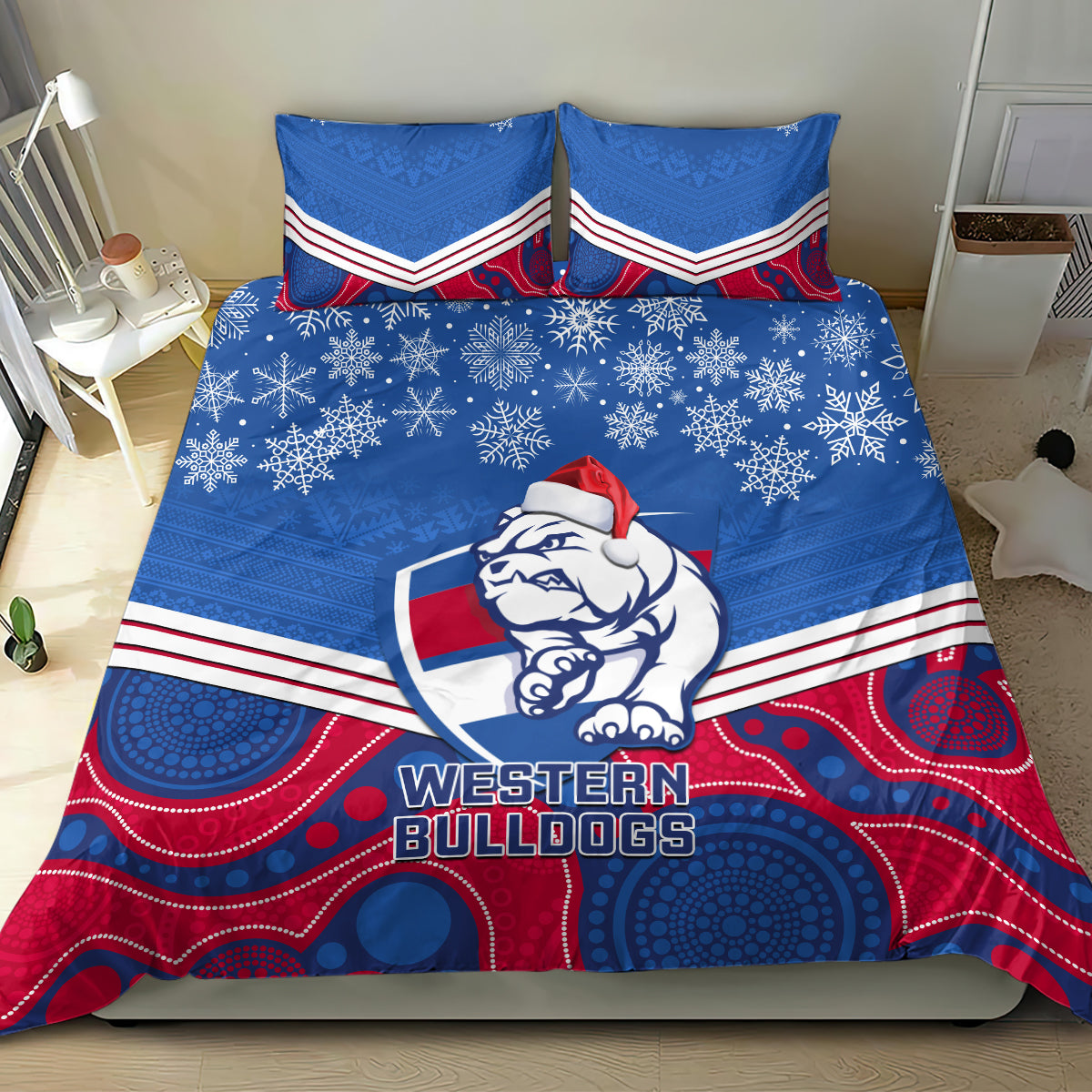 custom-bulldogs-football-christmas-bedding-set-merry-xmas-2023-mix-aboriginal-art