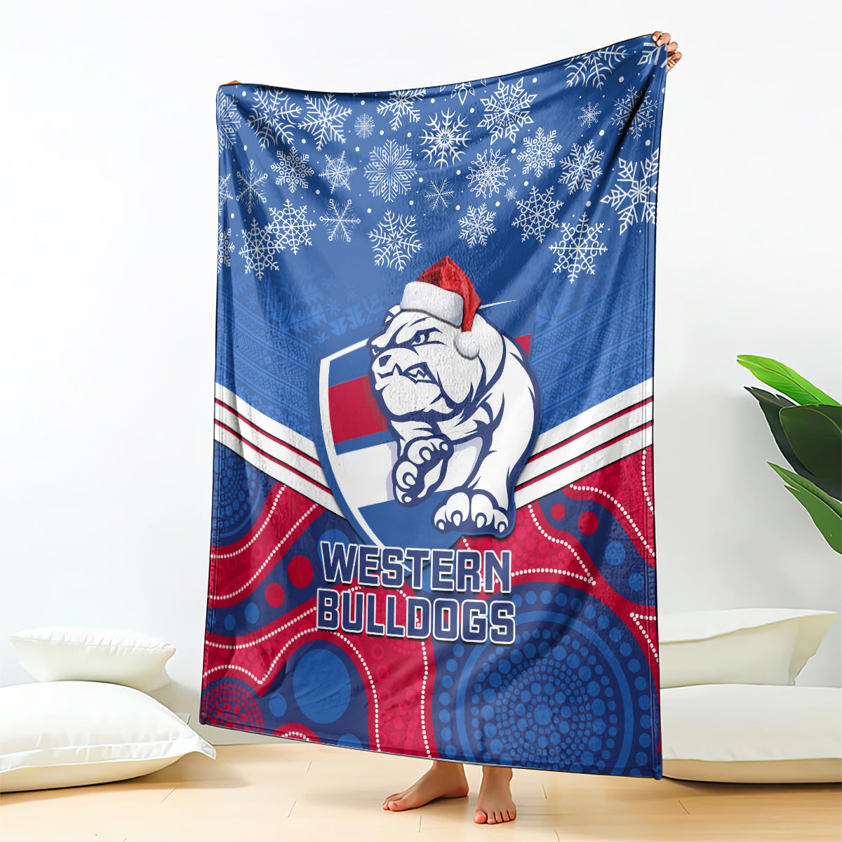 custom-bulldogs-football-christmas-blanket-merry-xmas-2023-mix-aboriginal-art