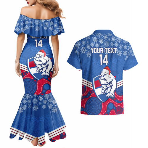 custom-bulldogs-football-christmas-couples-matching-mermaid-dress-and-hawaiian-shirt-merry-xmas-2023-mix-aboriginal-art