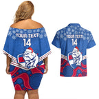 custom-bulldogs-football-christmas-couples-matching-off-shoulder-short-dress-and-hawaiian-shirt-merry-xmas-2023-mix-aboriginal-art