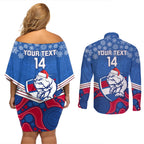 custom-bulldogs-football-christmas-couples-matching-off-shoulder-short-dress-and-long-sleeve-button-shirt-merry-xmas-2023-mix-aboriginal-art