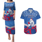 custom-bulldogs-football-christmas-couples-matching-puletasi-dress-and-hawaiian-shirt-merry-xmas-2023-mix-aboriginal-art