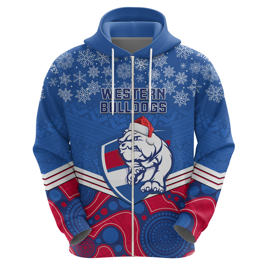 custom-bulldogs-football-christmas-hoodie-merry-xmas-2023-mix-aboriginal-art