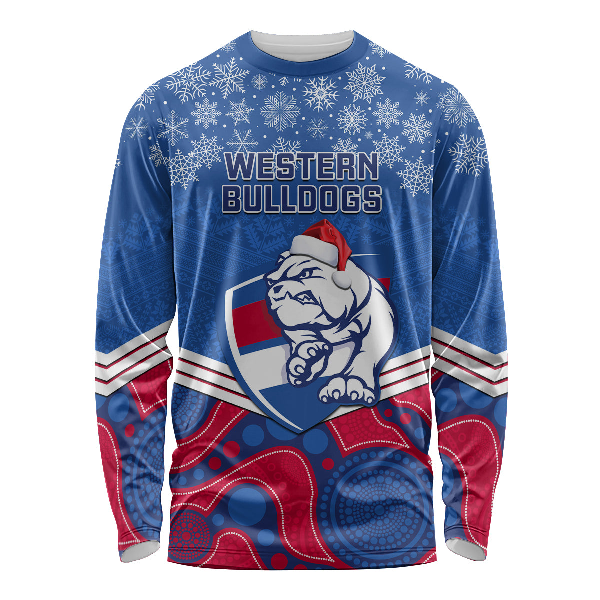 custom-bulldogs-football-christmas-long-sleeve-shirt-merry-xmas-2023-mix-aboriginal-art