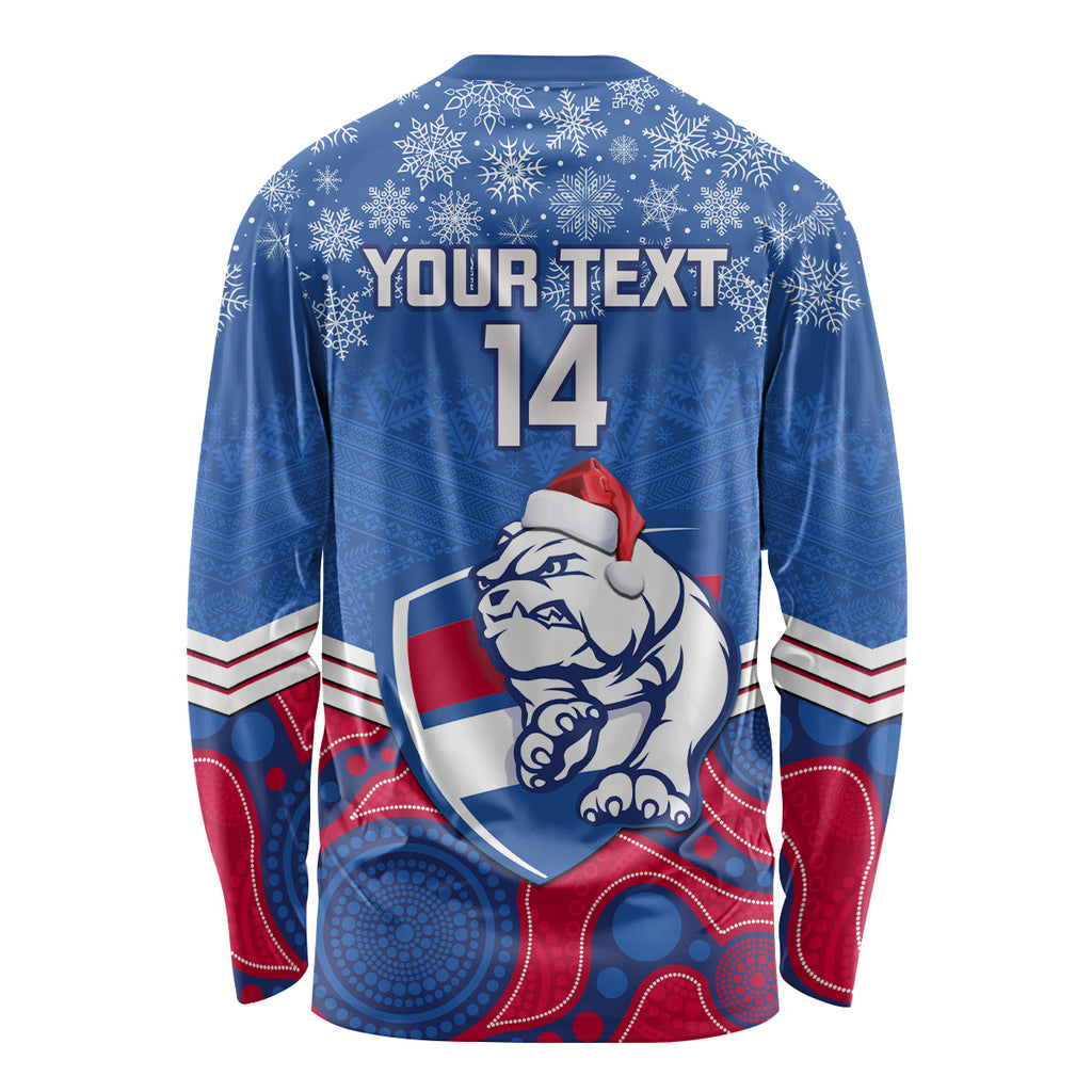 custom-bulldogs-football-christmas-long-sleeve-shirt-merry-xmas-2023-mix-aboriginal-art