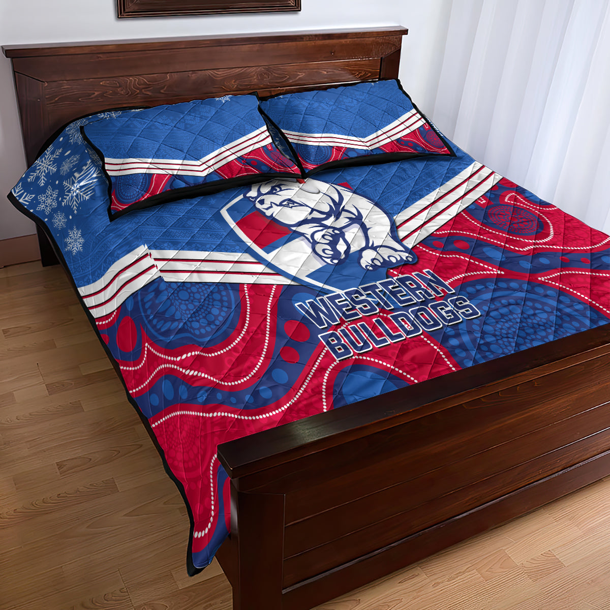 custom-bulldogs-football-christmas-quilt-bed-set-merry-xmas-2023-mix-aboriginal-art