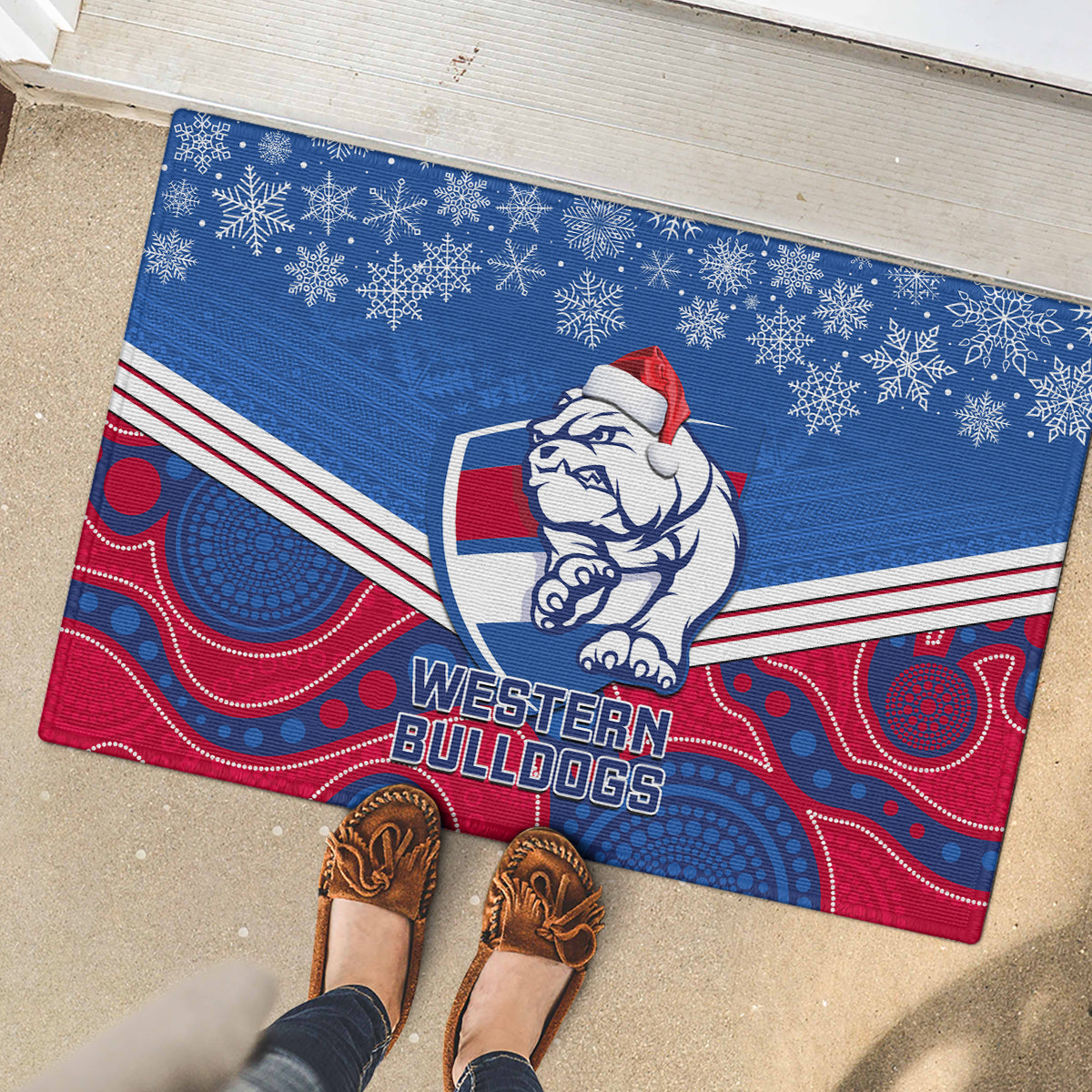 custom-bulldogs-football-christmas-rubber-doormat-merry-xmas-2023-mix-aboriginal-art
