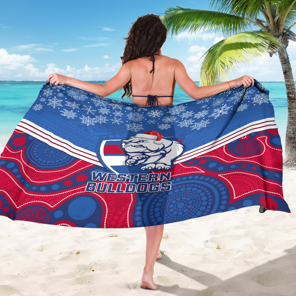 custom-bulldogs-football-christmas-sarong-merry-xmas-2023-mix-aboriginal-art