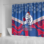 custom-bulldogs-football-christmas-shower-curtain-merry-xmas-2023-mix-aboriginal-art
