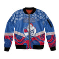 custom-bulldogs-football-christmas-sleeve-zip-bomber-jacket-merry-xmas-2023-mix-aboriginal-art
