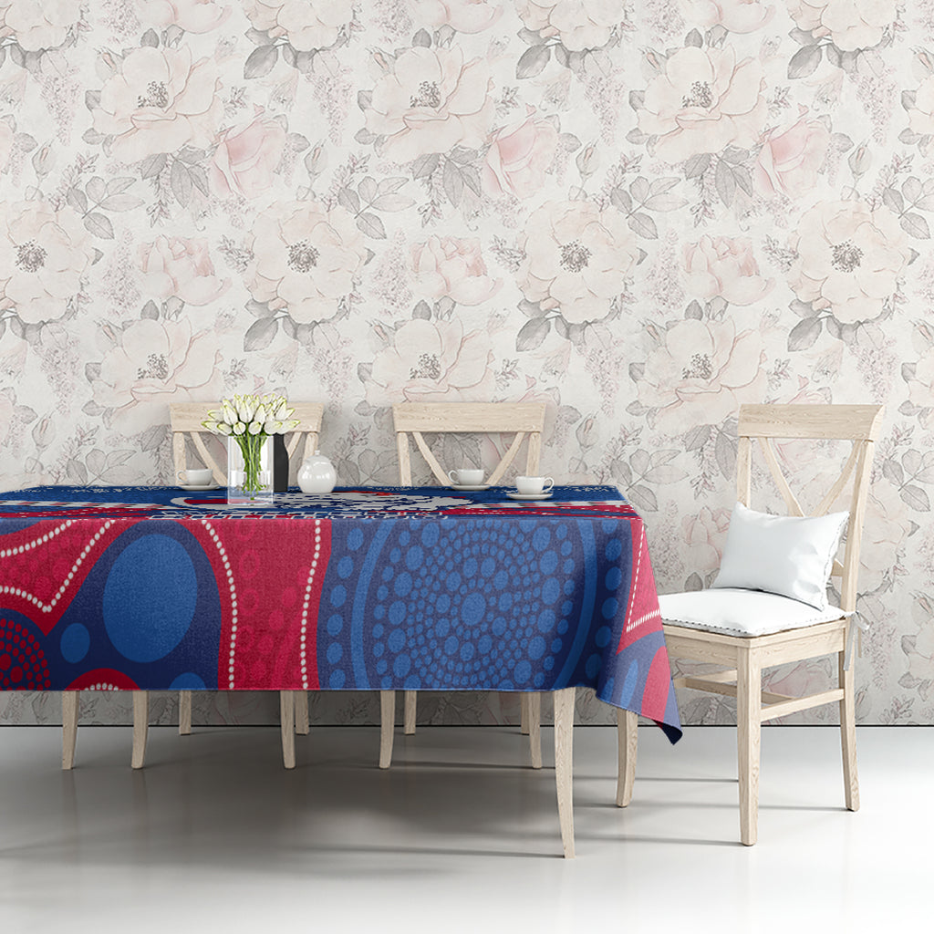 custom-bulldogs-football-christmas-tablecloth-merry-xmas-2023-mix-aboriginal-art