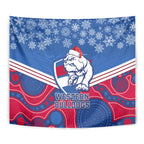 custom-bulldogs-football-christmas-tapestry-merry-xmas-2023-mix-aboriginal-art