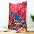 custom-adelaide-crows-football-christmas-blanket-merry-xmas-2023-mix-aboriginal-art
