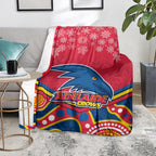 custom-adelaide-crows-football-christmas-blanket-merry-xmas-2023-mix-aboriginal-art
