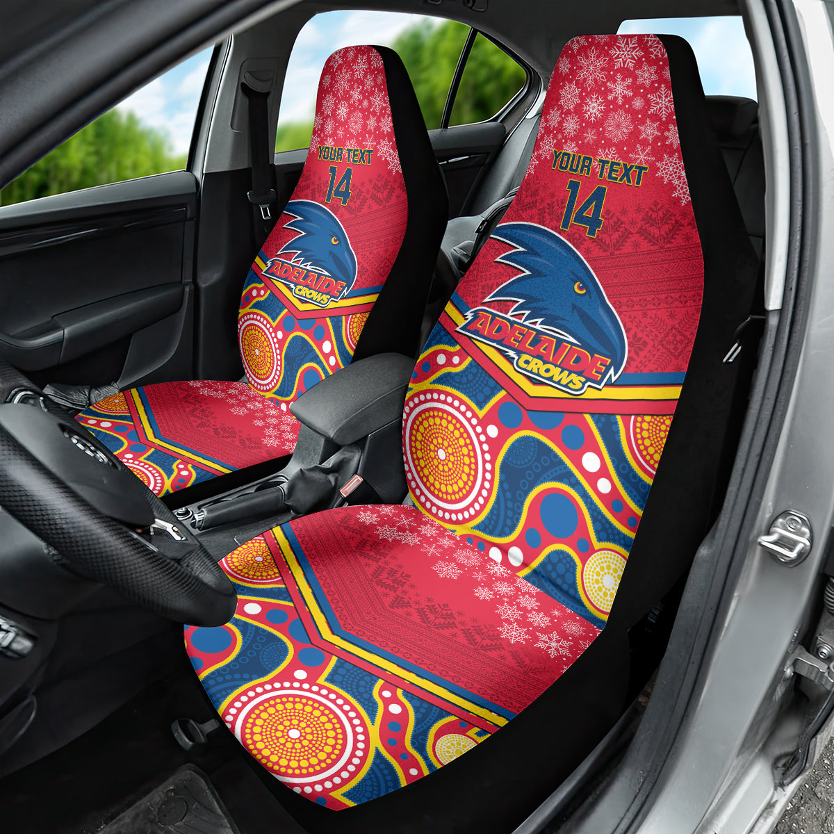 custom-adelaide-crows-football-christmas-car-seat-cover-merry-xmas-2023-mix-aboriginal-art