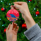 adelaide-crows-football-christmas-ceramic-ornament-merry-xmas-2023-mix-aboriginal-art