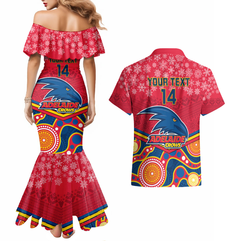 custom-adelaide-crows-football-christmas-couples-matching-mermaid-dress-and-hawaiian-shirt-merry-xmas-2023-mix-aboriginal-art