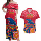 custom-adelaide-crows-football-christmas-couples-matching-off-shoulder-maxi-dress-and-hawaiian-shirt-merry-xmas-2023-mix-aboriginal-art