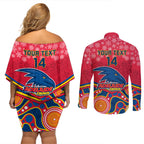 custom-adelaide-crows-football-christmas-couples-matching-off-shoulder-short-dress-and-long-sleeve-button-shirt-merry-xmas-2023-mix-aboriginal-art