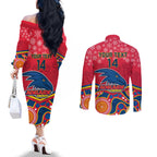 custom-adelaide-crows-football-christmas-couples-matching-off-the-shoulder-long-sleeve-dress-and-long-sleeve-button-shirt-merry-xmas-2023-mix-aboriginal-art