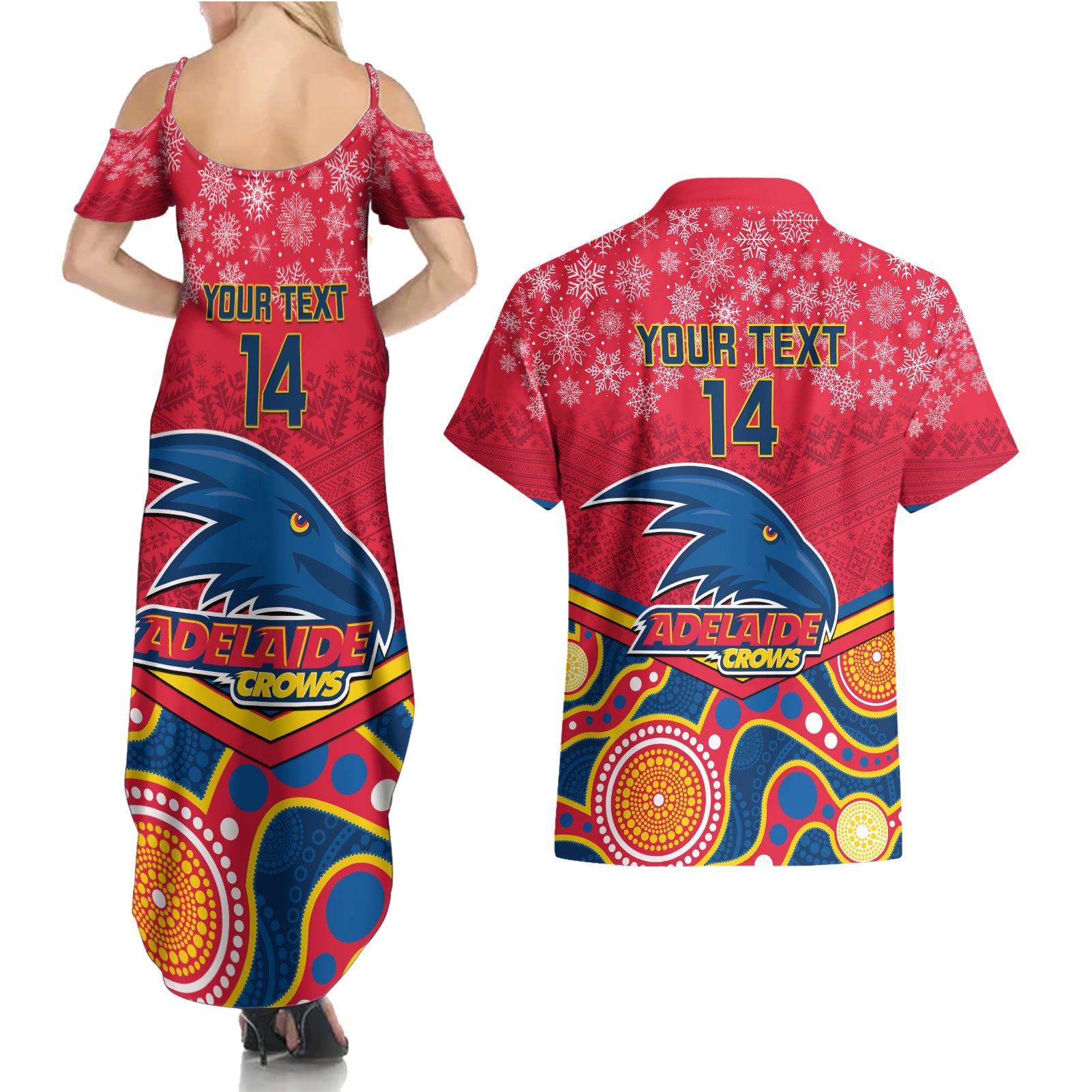 custom-adelaide-crows-football-christmas-couples-matching-summer-maxi-dress-and-hawaiian-shirt-merry-xmas-2023-mix-aboriginal-art